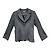 Isabel Marant Harris Tweed Jacke Grau