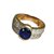 Autre Marque Ringe Blau Gelbes Gold  ref.46190