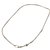 Hermès Necklaces Silvery Silver  ref.46279