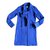 Chanel Coat Navy blue  ref.46308