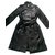 Claudie Pierlot Coats, Outerwear Black Leather  ref.46536