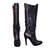 Barbara Bui Boots Black Leather  ref.46545
