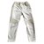Balmain Pantalons Coton Blanc cassé  ref.46570