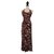 Autre Marque Dresses Brown Silk  ref.46623