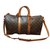 Louis Vuitton Keepall 45 Brown Cloth  ref.46847