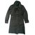 Weekend Max Mara Coat Black Grey Wool Polyamide  ref.46978