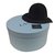 Lanvin sombrero Negro Piel  ref.47055