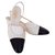 Chanel sandalo Beige Pelle verniciata  ref.47240