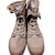 Palladium scarpe da ginnastica Cachi Tela  ref.47263