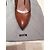 Miu Miu Pumps aus Leder Cognac - Ansicht 7