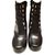 Free Lance Ankle Boots Black Leather  ref.47269