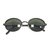 Moschino Sonnenbrille Anthrazitgrau Metall  ref.47290