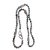 Autre Marque Long necklaces Grey Silver  ref.47302