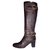 Chloé Boots Dark brown Leather  ref.47459