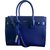 Saint Laurent Baby-Tagestasche Blau Leder  ref.47462
