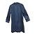 Impermeabile Burberry City Mac Blu Navy Cotone - vista 2