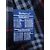 Impermeabile Burberry City Mac Blu Navy Cotone - vista 8