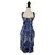 Autre Marque Dresses Blue Navy blue Silk  ref.47546