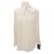 Chloé blusa Branco Seda  ref.47710