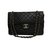 Timeless Chanel Maxi classic flap bag Navy blue Leather  ref.47854