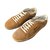 Saint Laurent scarpe da ginnastica Caramello Pelle  ref.47913