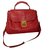 Chloé Handbags Dark red Exotic leather Python  ref.47967