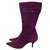 Botas Marc Jacobs de gamuza morada Púrpura - vista 2