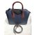 Givenchy Antigona klein Blau Leder  ref.48047