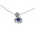 Chanel Pendant necklaces Blue White gold  ref.48148