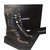 Chanel Ankle Boots Black Leather  ref.48154