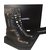 Chanel Bottines Cuir Noir  ref.48154