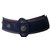 Christian Dior Large grey-blue belt Leather  ref.48187