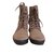 Tod's Ankle Boots Caramel Deerskin  ref.48262