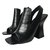 Céline CELINE Sandals Black Leather  ref.48291