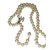 Chanel Lange Halsketten Golden Perle  ref.48508