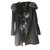 Yves Salomon Coats, Outerwear Khaki Cotton Fox  ref.48544
