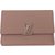 Capucines Louis Vuitton portafogli Rosa Beige Pelle  ref.48593