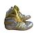 Jeremy Scott Pour Adidas sandali D'oro Giallo - vista 2