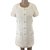 Edward Achour Dress Cream Cotton  ref.48745