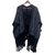 Guess Poncho / Weste Schwarz Wolle  ref.48749