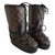 Louis Vuitton Snow day boots Fourrure Marron  ref.48775