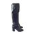 Chanel Boots Black Patent leather  ref.48801