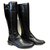 Céline Boots Black Leather  ref.48826
