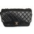 Chanel Handbags Black Leather  ref.48837