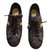 Louis Vuitton zapatillas Marrón oscuro Suecia Cuero  ref.48840