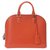Alma Louis Vuitton Handbags Red Leather  ref.48849