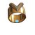 Louis Vuitton Anel Essentiel Dourado Metal  ref.48869