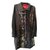 Desigual Coats, Outerwear Black Polyester  ref.48872