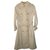 Burberry Coats Beige Cotton  ref.48878
