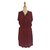 Isabel Marant Etoile Nicky Dark red Viscose  ref.48934